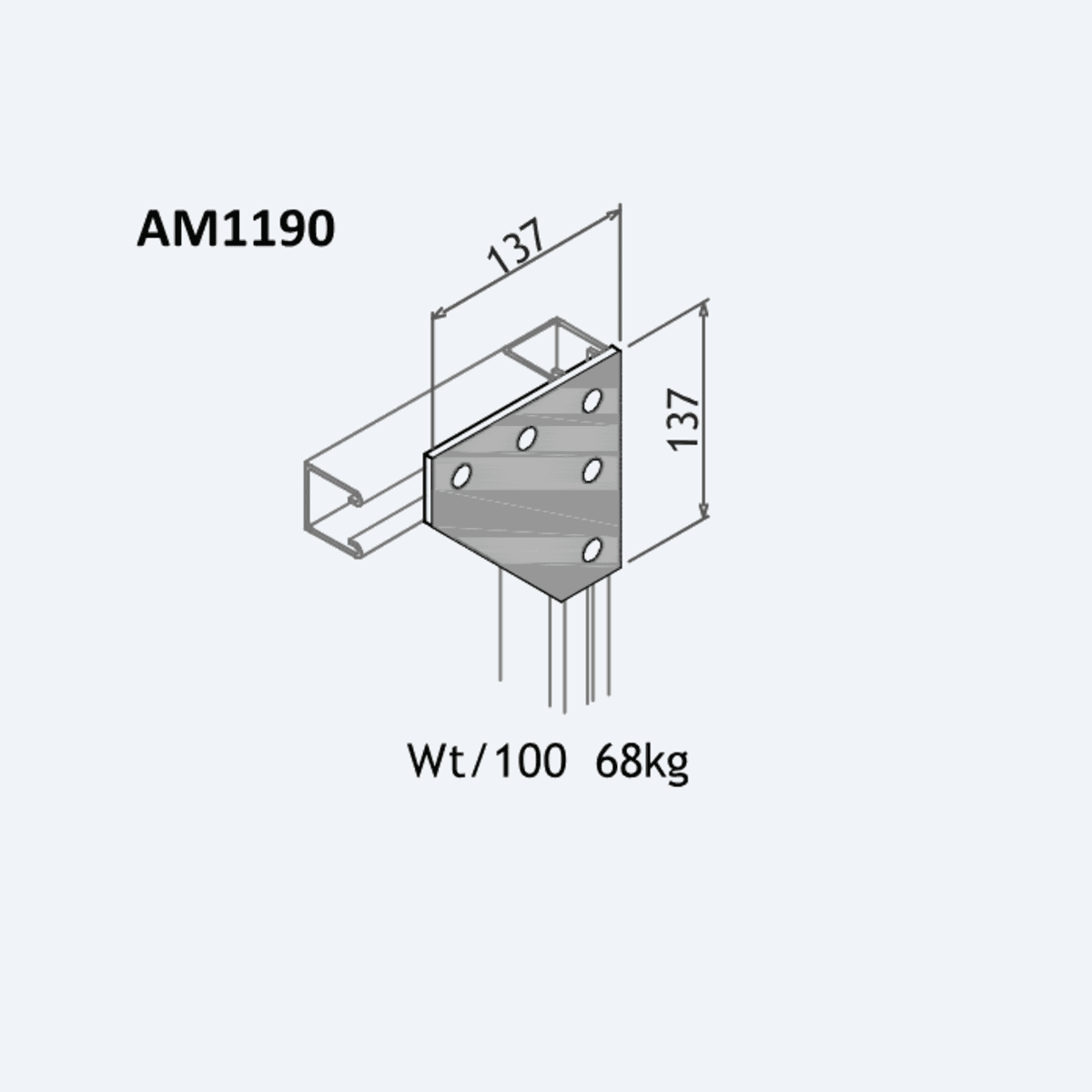 AM1190 drawing
