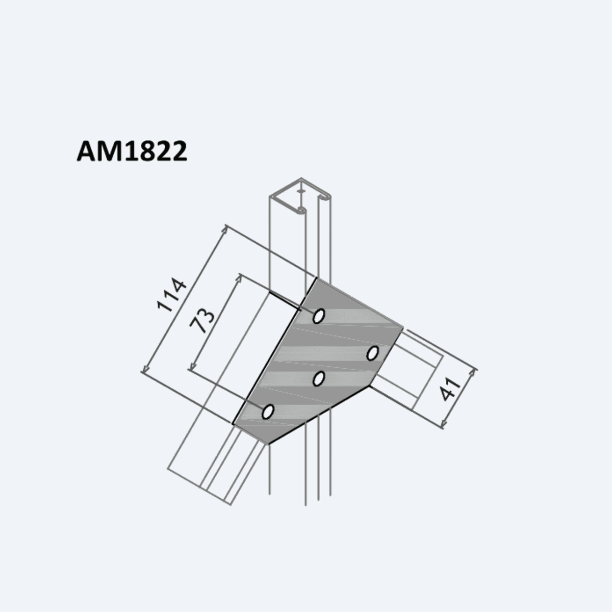 AM1822 drawing