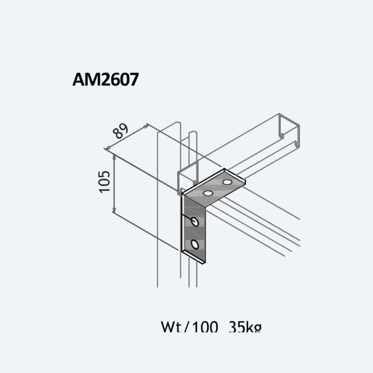 AM2607 drawing