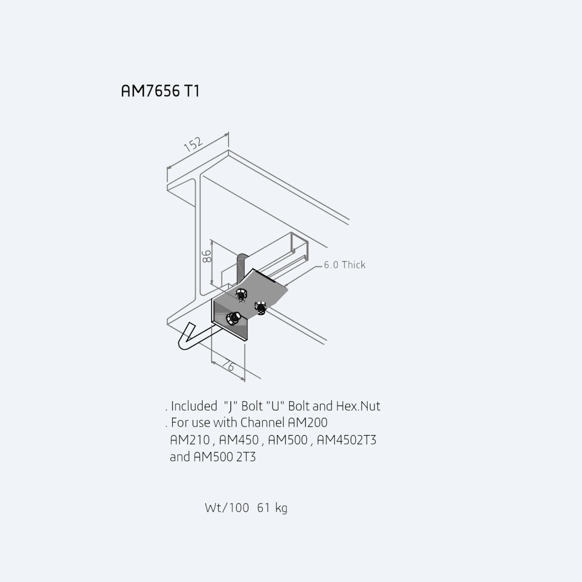 AM7656 T1 drawing
