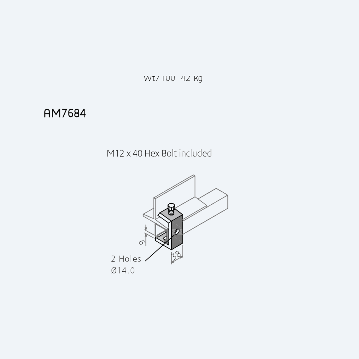 AM7684 drawing