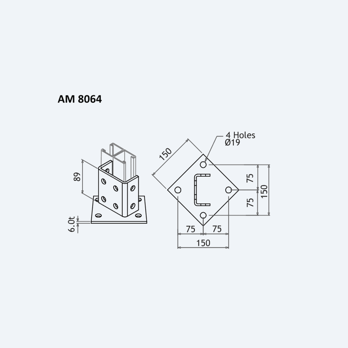 AM8064 drawing